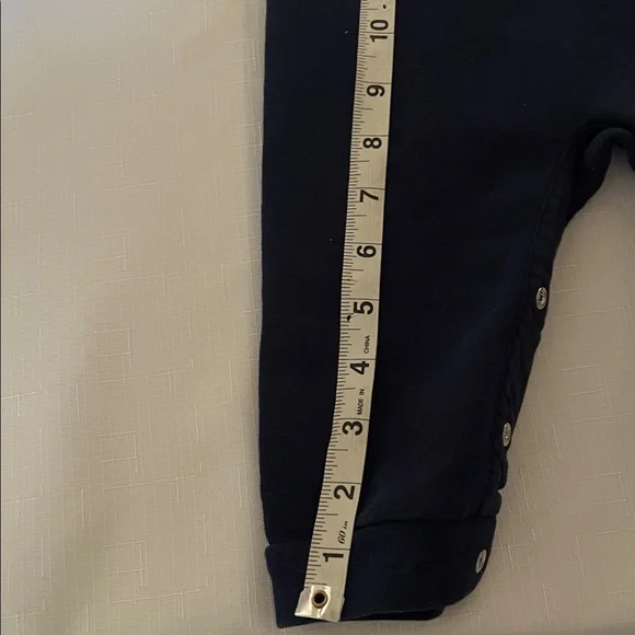 Polo Ralph Lauren Baby Bear Fleece Blue Coverall 9 Months - Picture 7 of 7